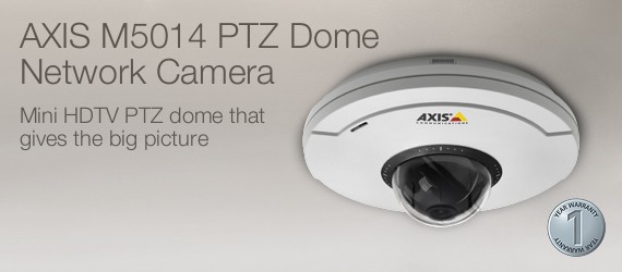 Axis M5014 PTZ Dome Network Camera