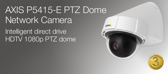 Axis P5414-E PTZ Dome Network Camera